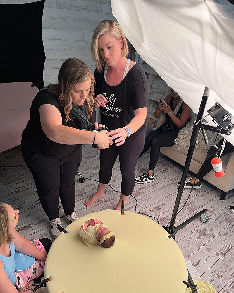 1:1 mentoring for newborn photography